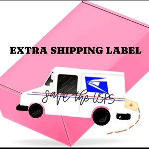 Extra shipping label